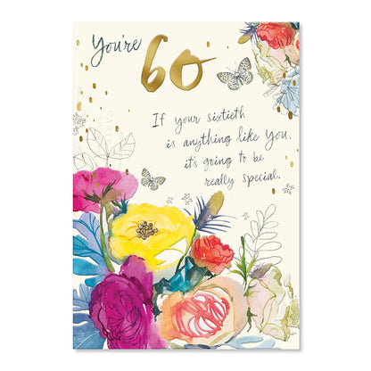 Hallmark 60th Birthday Card - Really Special