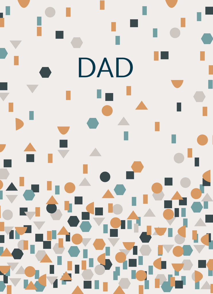 Dad Polka Dot Pattern Classic Editable Design