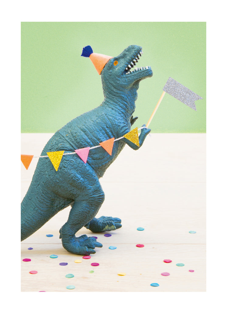 Funny Birthday Photographic Toy Dinosaur Party