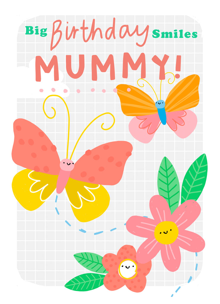Mummy Butterflies Flowers