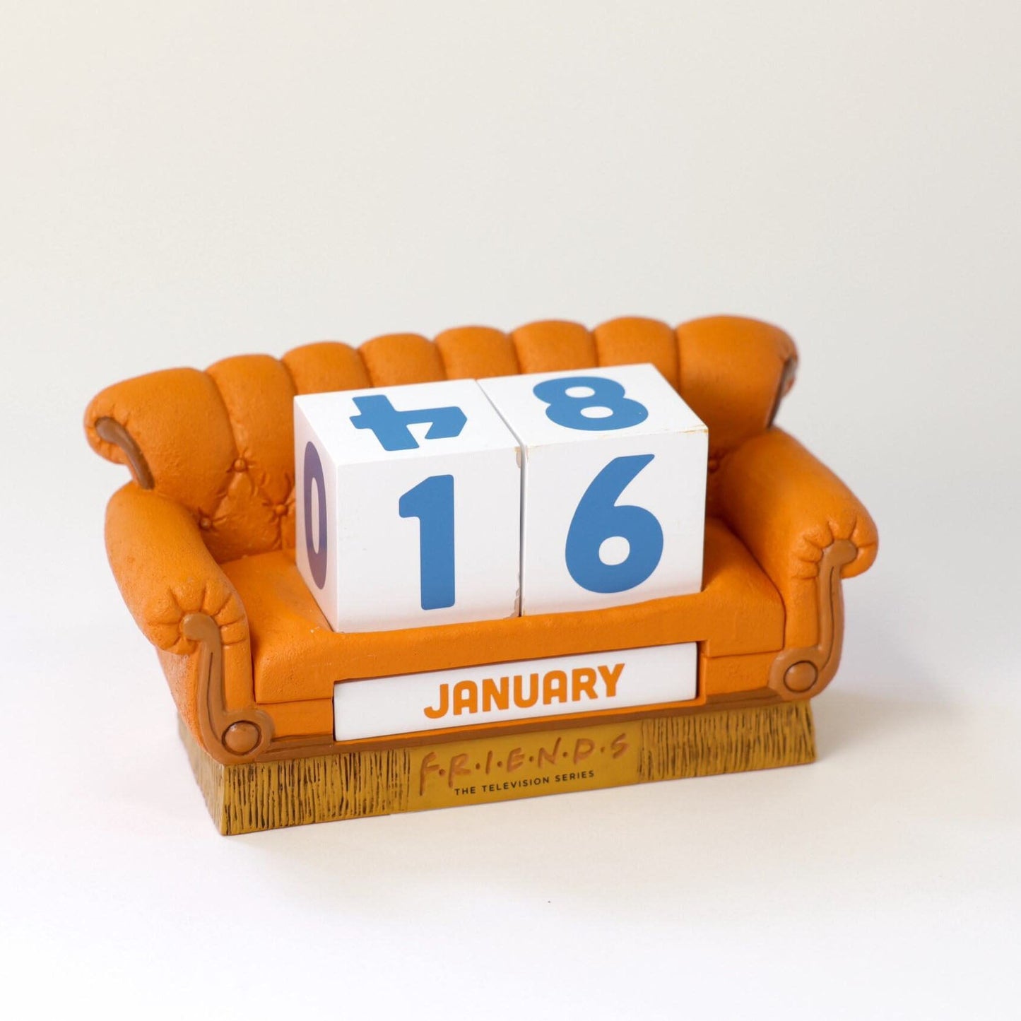 Friends (TV Show) Coffeehouse Couch Sculpted Perpetual Calendar