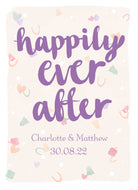 Contemporary Wedding Congrats Editable Ever After