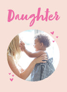 Daughter Photo Upload Circle Shape