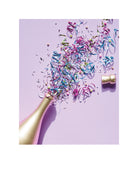 Gold Fizz Bottle Confetti Celebrate