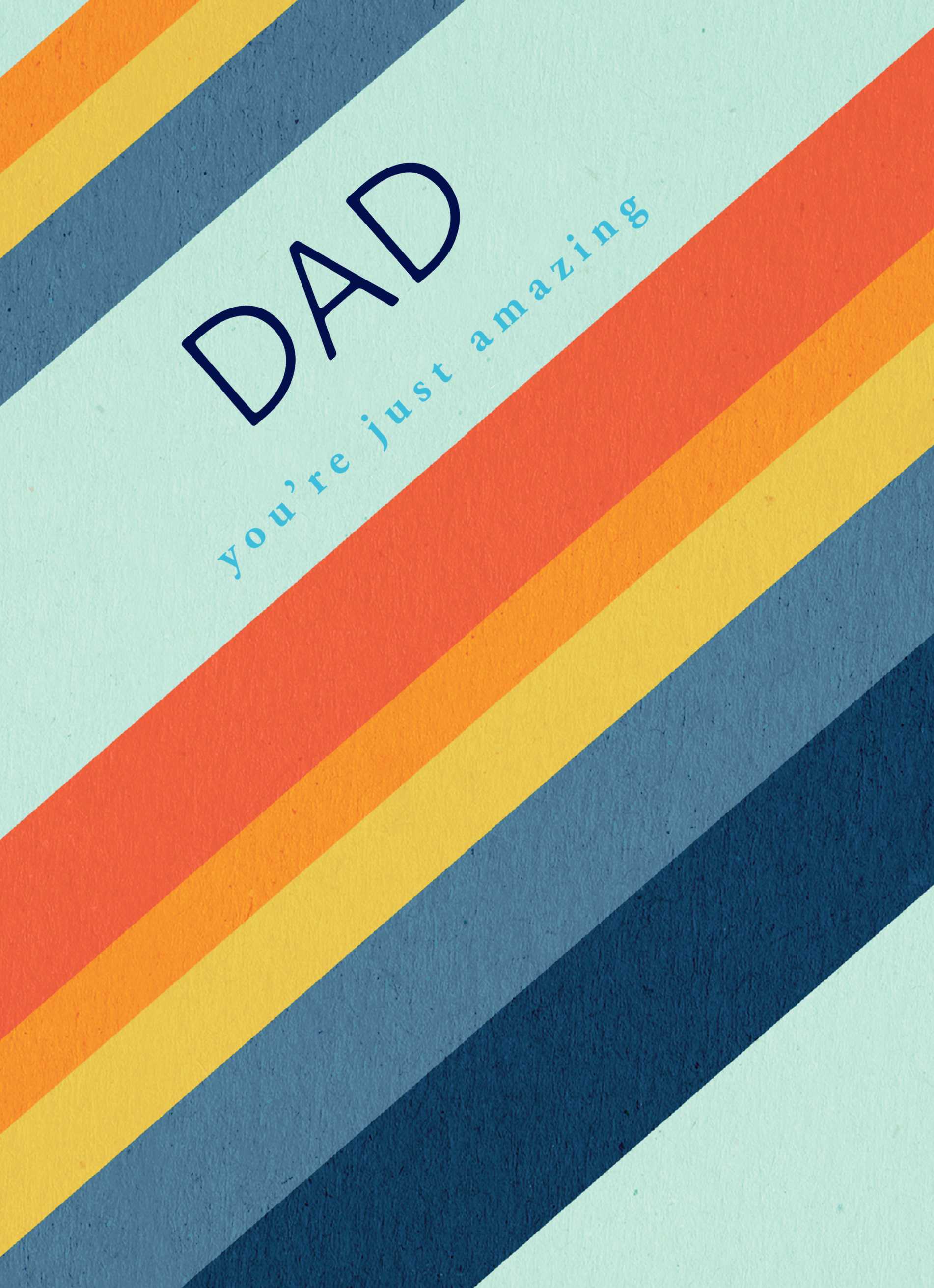 Personalised Rainbow Dad Birthday Card – Hallmark Australia