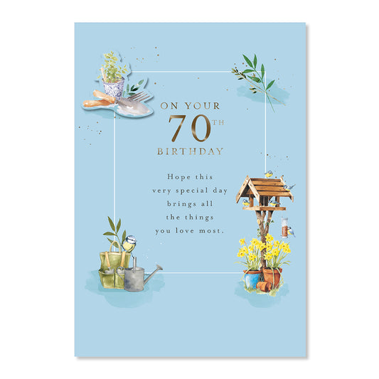 Hallmark 70th Birthday Card - Special Day