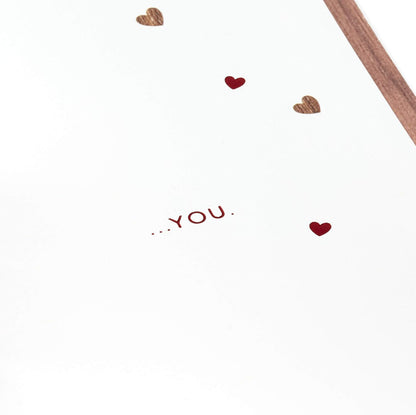 Hallmark Signature Paper Wonder Wood Pop Up Anniversary Card, Romantic Birthday Card, Love Card (Love You)