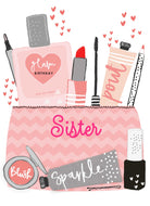 Sister Purse Handbag Lipstick Make Up