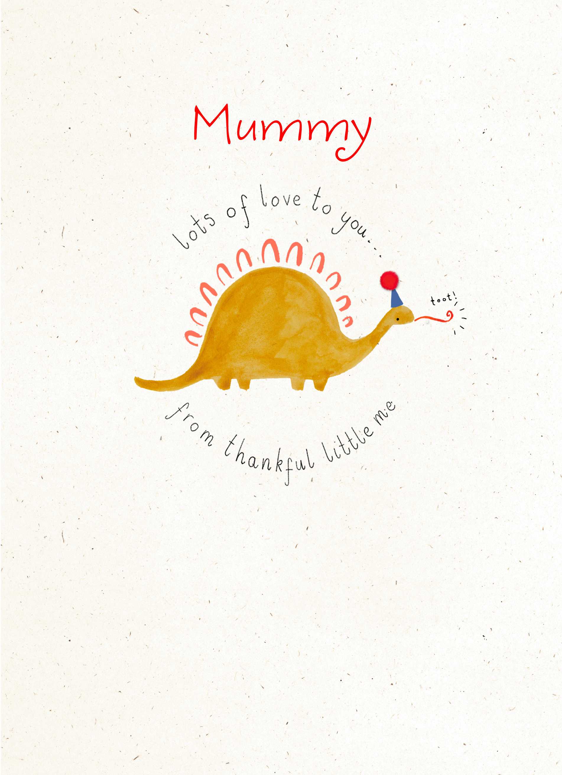 Mummy Kids Cute Dinosaur