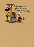 Brother Funny Dog Armchair Cartoon