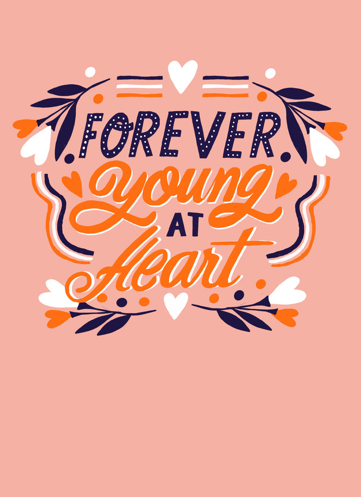 Contemporary Forever Young Heart