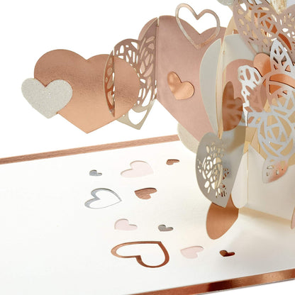 Hallmark Signature Paper Wonder Pop Up Love Card, Love You Hearts (Anniversary Card, Birthday Card, Sweetest Day Card)