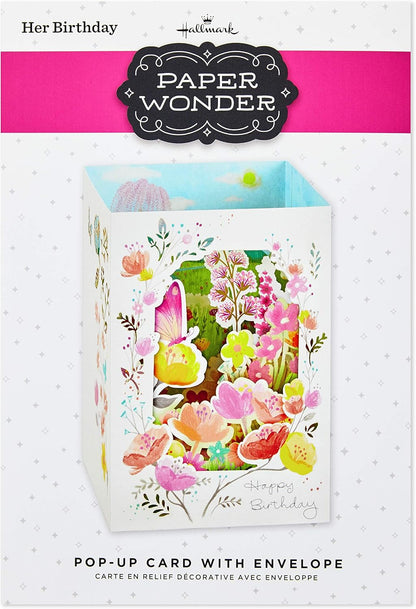 Hallmark Paper Wonder Paper Craft Birthday Card (Happy Surprises)