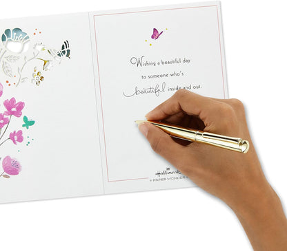 Hallmark Paper Wonder Paper Craft Birthday Card (Happy Surprises)