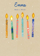 Classic Birthday Editable Colourful Candles