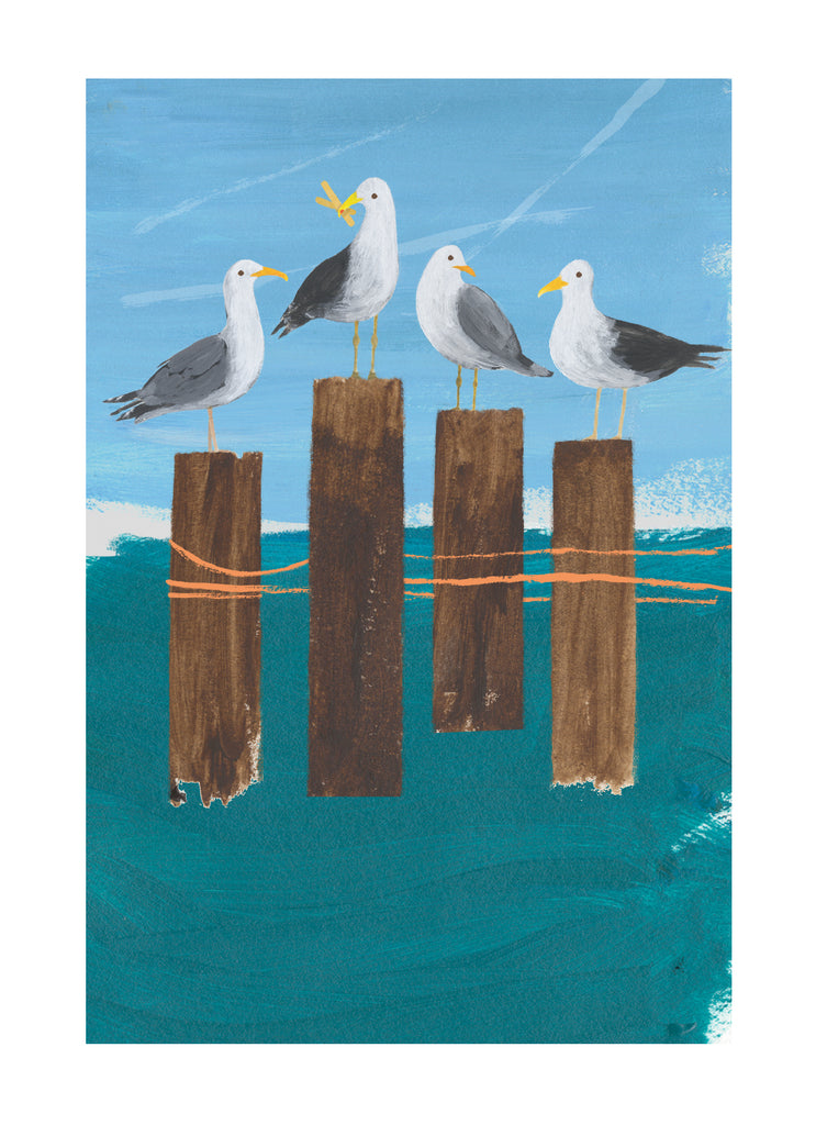 Contemporary Birds Seagulls Gallery