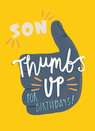 Son Contemporary Thumbs Up Editable