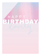 Contemporary Birthday Ombre Graphic Text