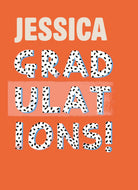 Graduation Congratulations Contemporary Editable Text