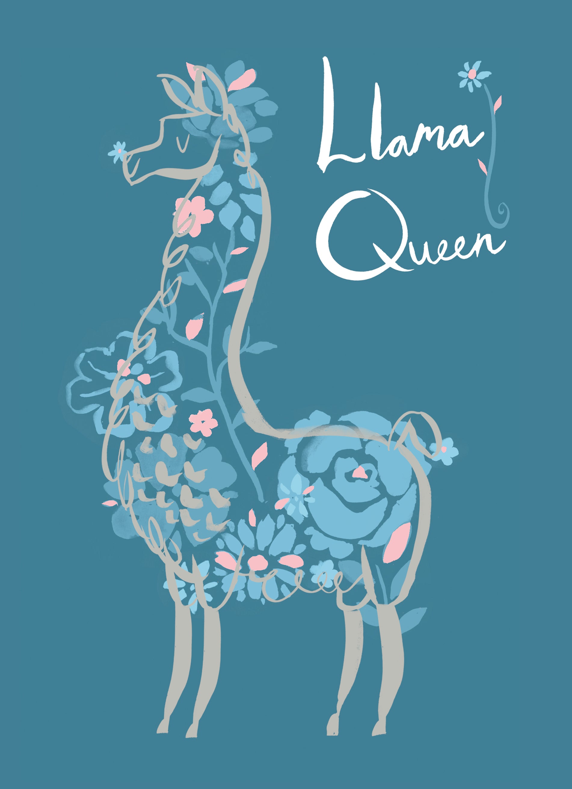 Sister Contemporary Llama Queen