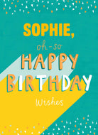 Contemporary Birthday Editable Bold Typographic