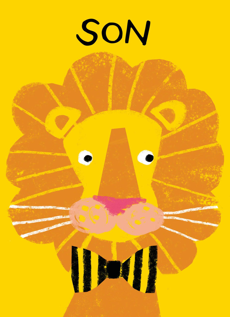 Son Kids Lion Illustration
