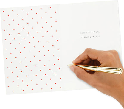 Hallmark Signature Love Card, Anniversary Card, Romantic Birthday Card, Sweetest Day Card (You Have My Heart)