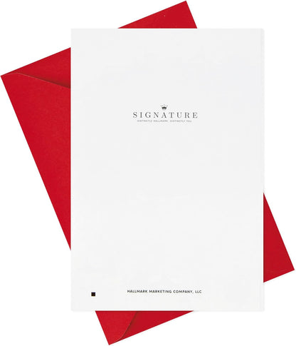 Hallmark Signature Love Card, Anniversary Card, Romantic Birthday Card, Sweetest Day Card (You Have My Heart)