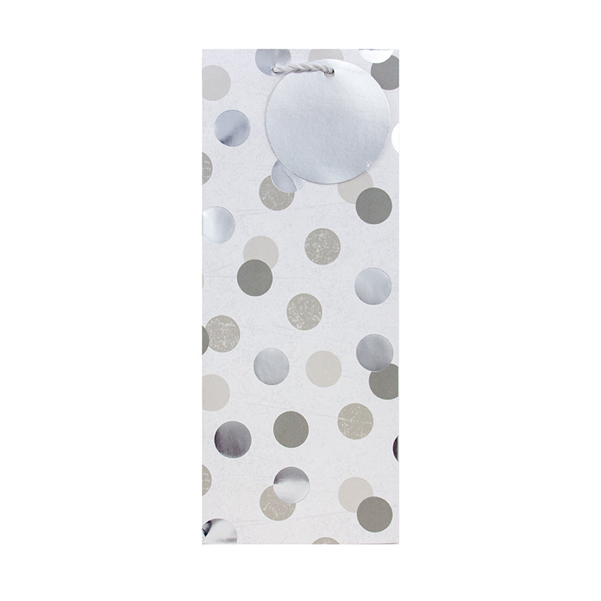 Hallmark Bottle Bag - Silver Spots