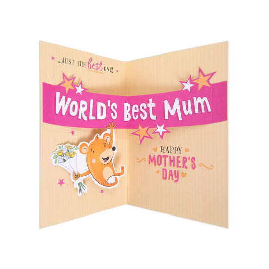 Hallmark Mother's Day Card - World's Best Mum