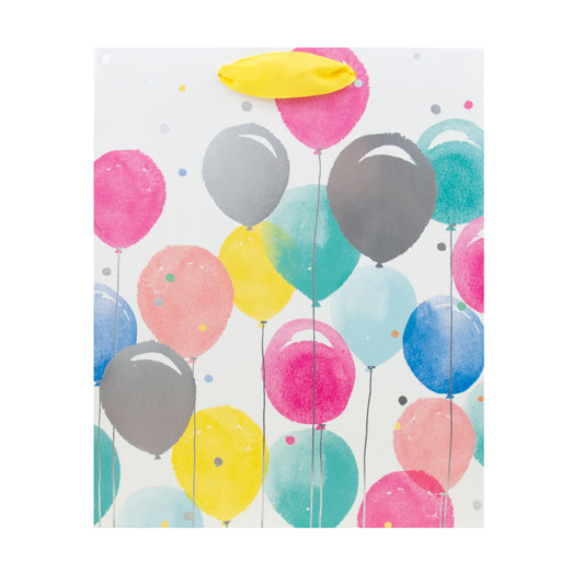 Hallmark Medium Gift Bag - Colourful Balloons