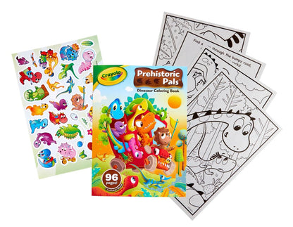 Crayola® 96pg Colouring Book - Prehistoric Pals
