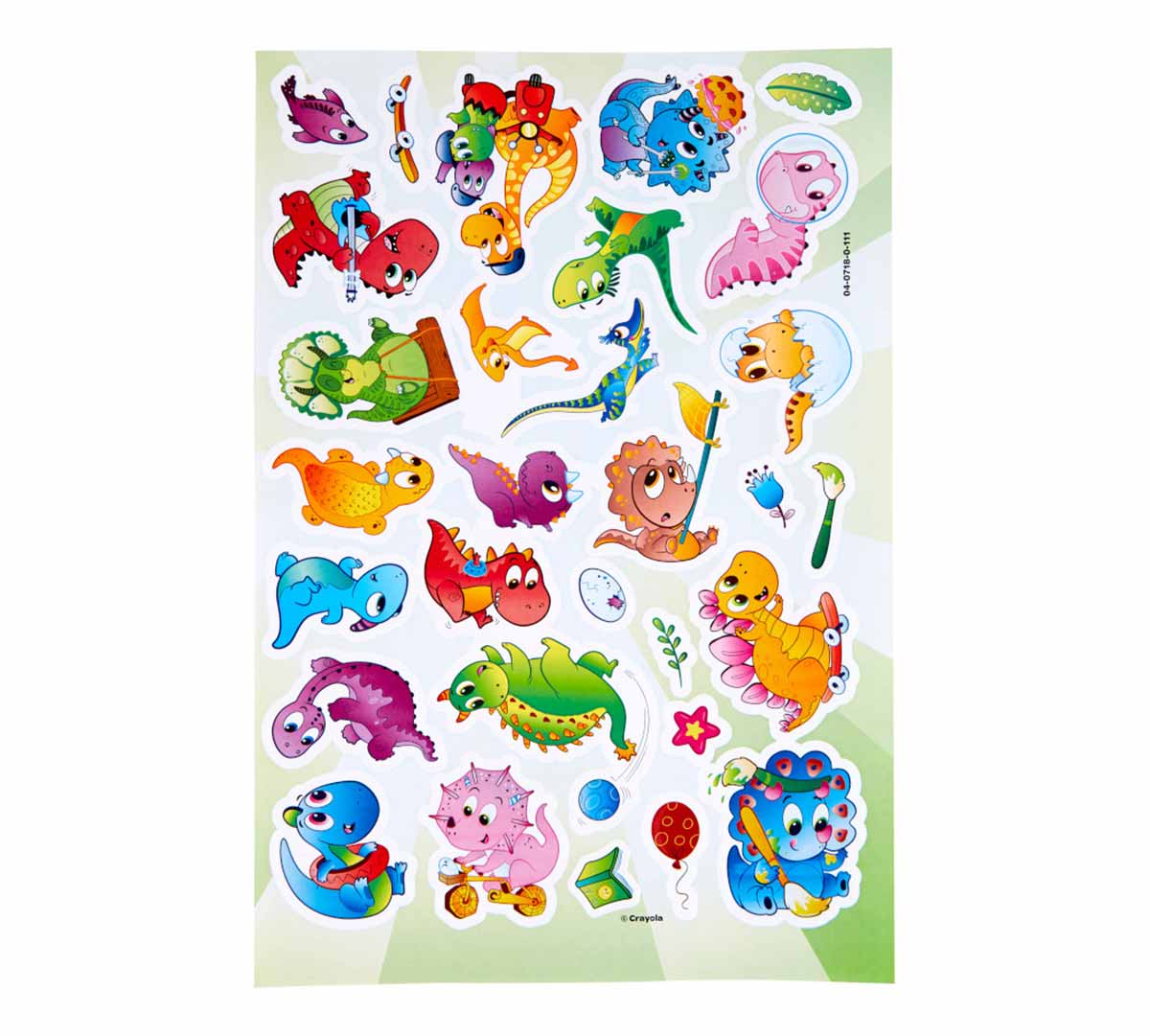 Crayola® 96pg Colouring Book - Prehistoric Pals