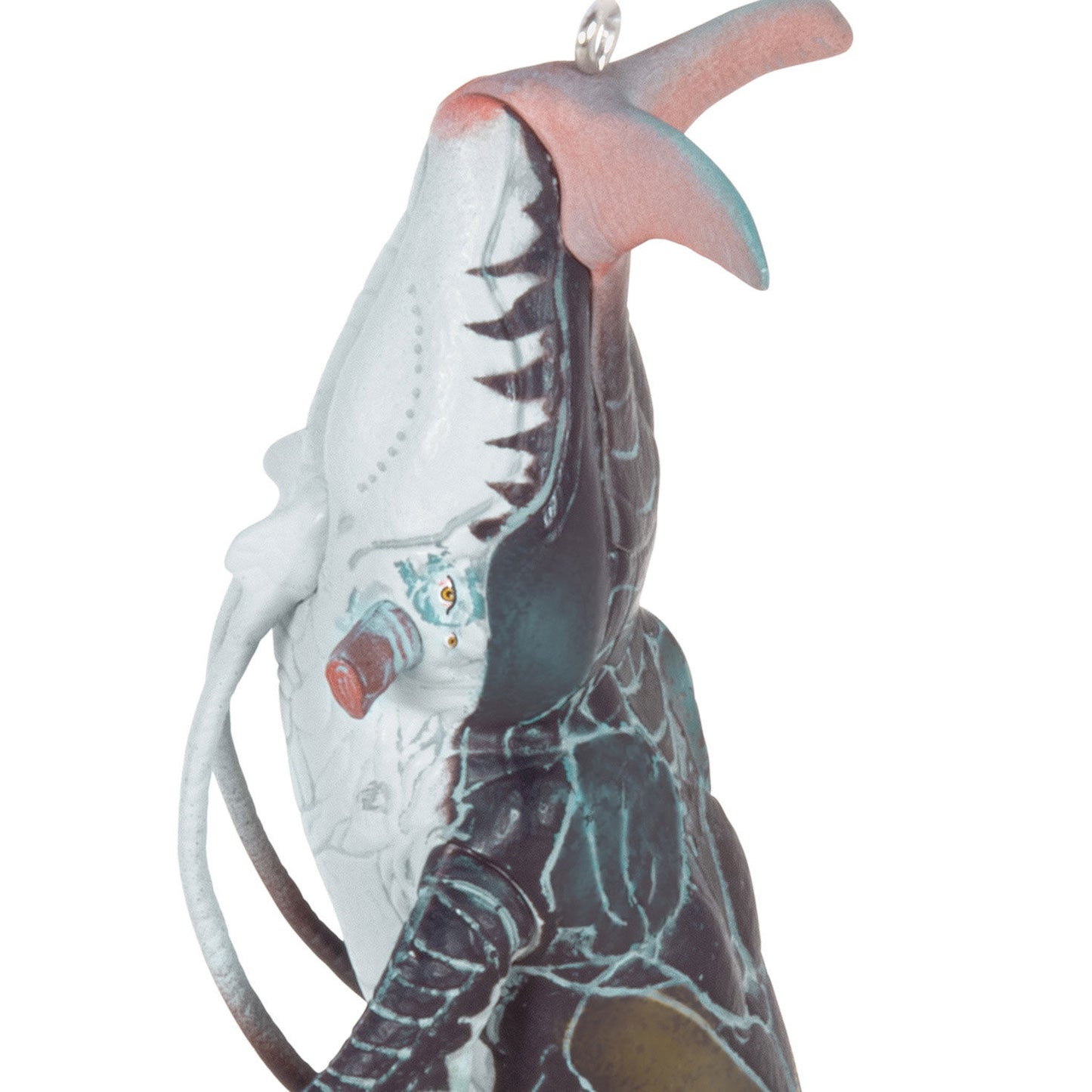 Avatar: The Way of Water Payakan the Tulkun — Hallmark Keepsake Christmas Ornament, detailed side view showcasing vibrant colours and unique facial features.