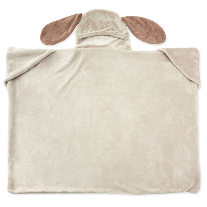 Baby Bunny Hooded Blanket With Pockets