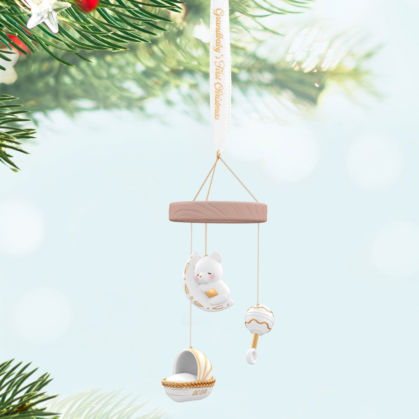 Grandbaby's First Christmas (Porcelain) — Hallmark Keepsake Christmas Ornament