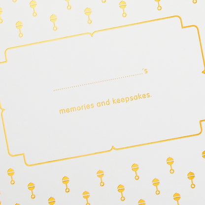 Baby's Memories Gray Memory Box