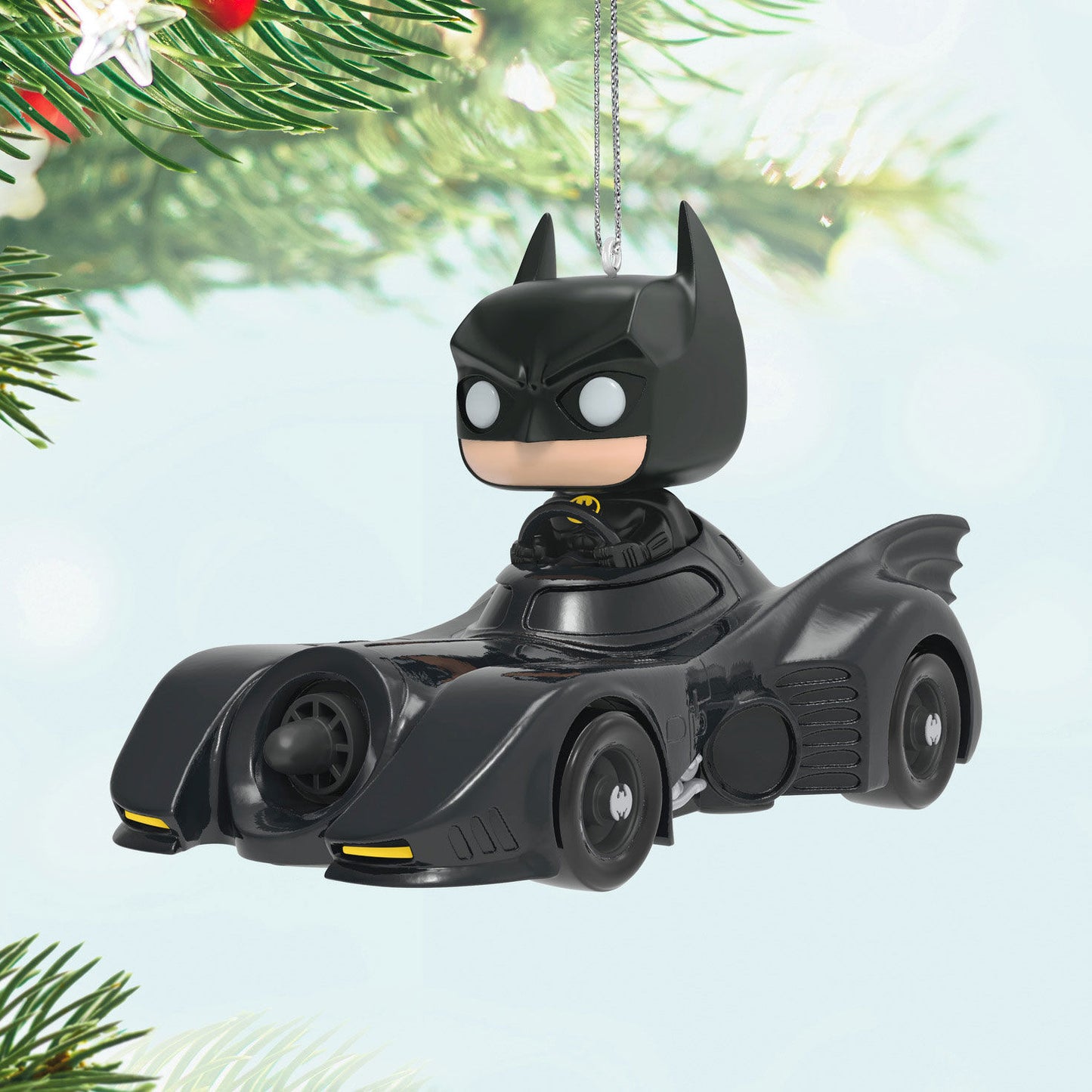 DC™ 1989 Batman™ in His Batmobile™ Funko POP!® — Hallmark Keepsake Christmas Ornament