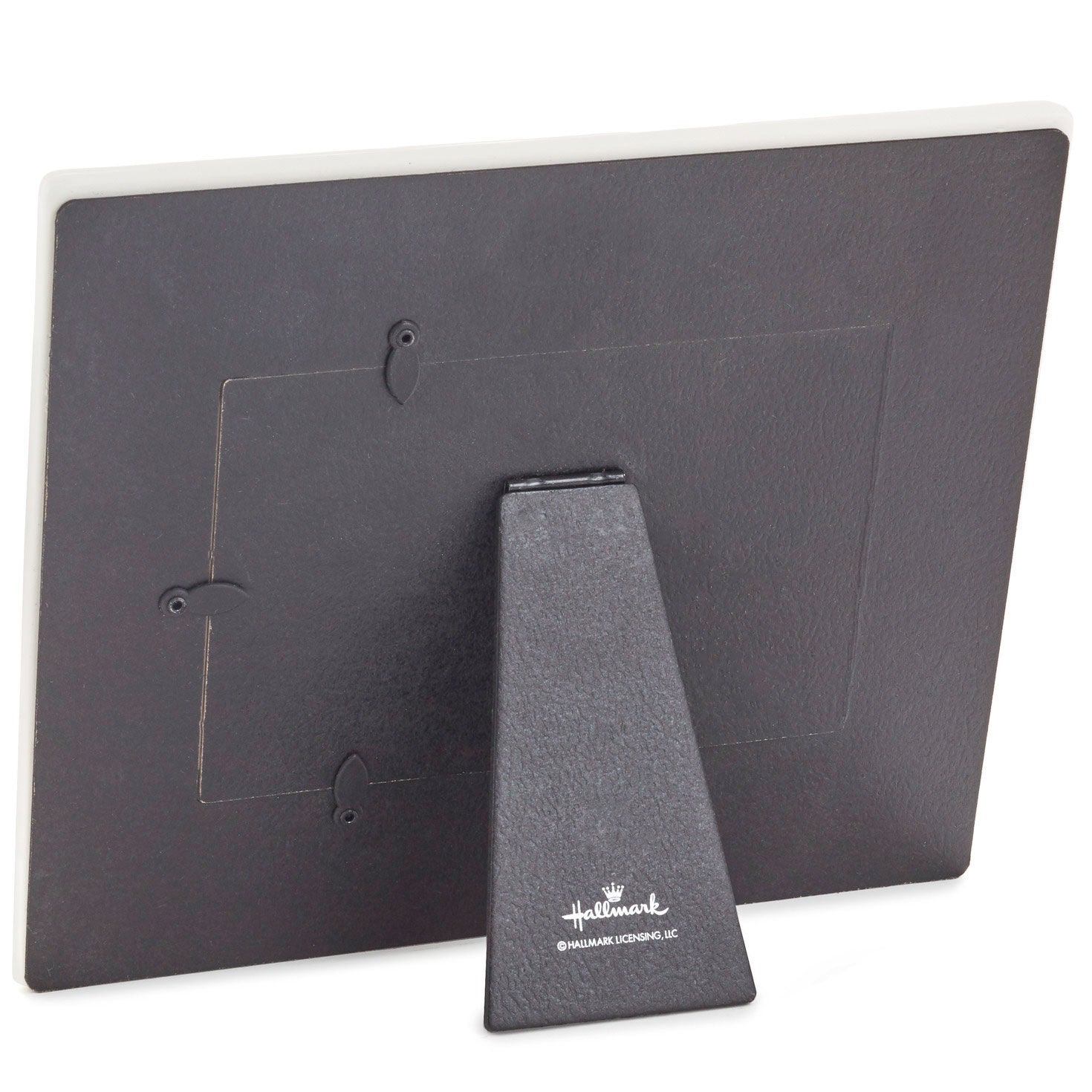 Best Grandma Ever Picture Frame, 4x6, two-tone ceramic with a black back stand and rubberised clips for stability.