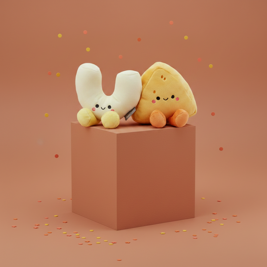 Mac & Cheese, Magnetic Plush Pair - Better Together