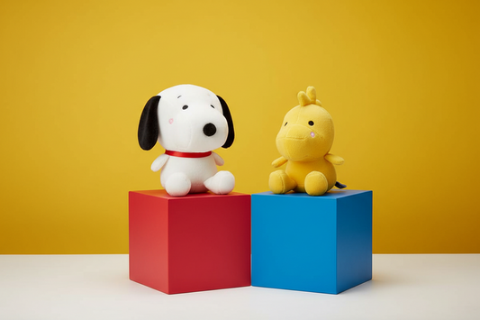 Peanuts® Better Together — Snoopy and Woodstock Magnetic Plush, 5.25"