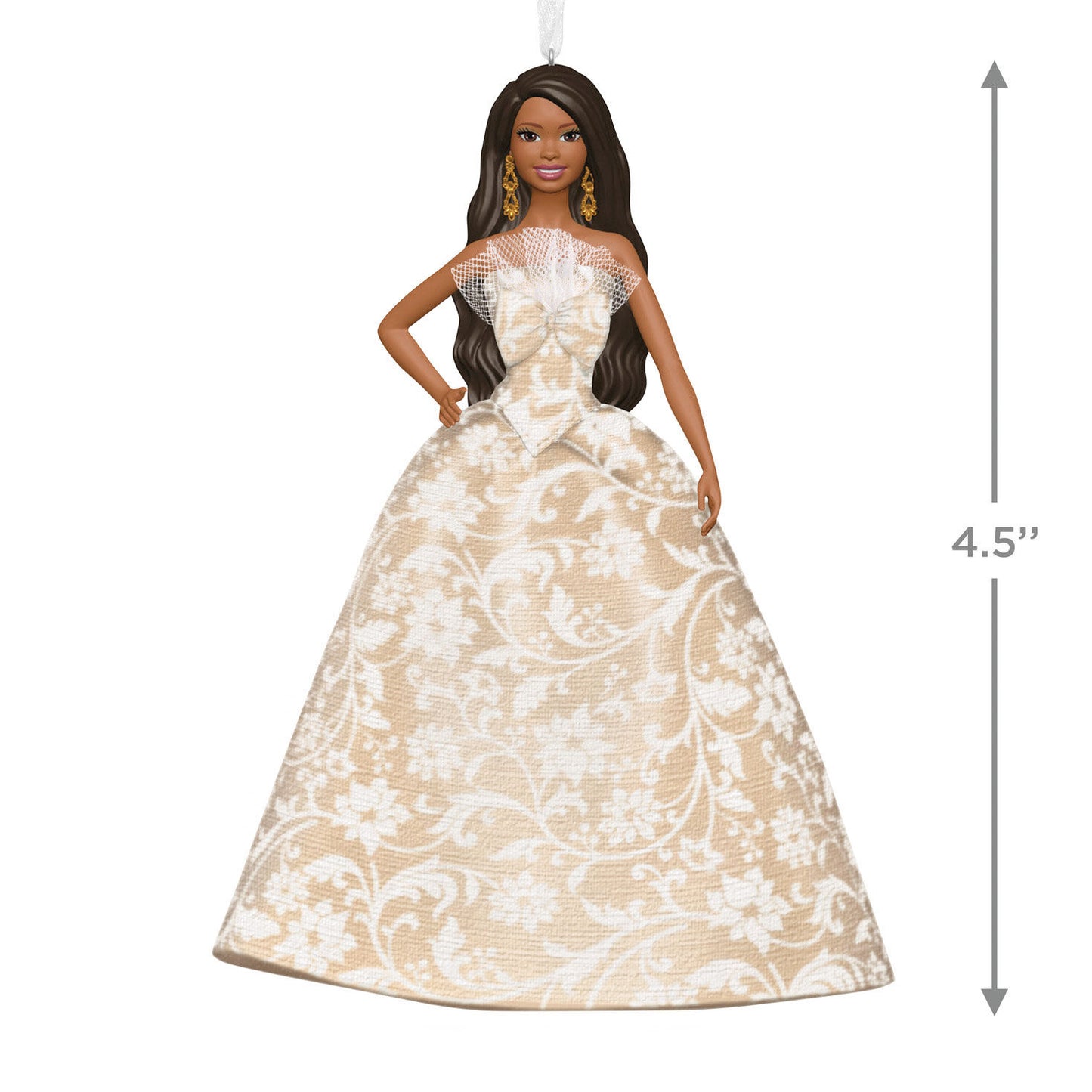 2025 Black Holiday Barbie™ Ornament, 11th in the Series — 2025 Hallmark Keepsake Christmas Ornament