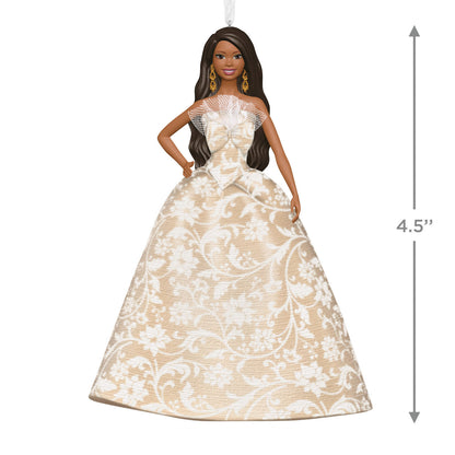 2025 Black Holiday Barbie™ Ornament, 11th in the Series — 2025 Hallmark Keepsake Christmas Ornament