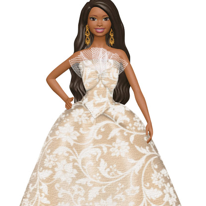 2025 Black Holiday Barbie™ Ornament, 11th in the Series — 2025 Hallmark Keepsake Christmas Ornament