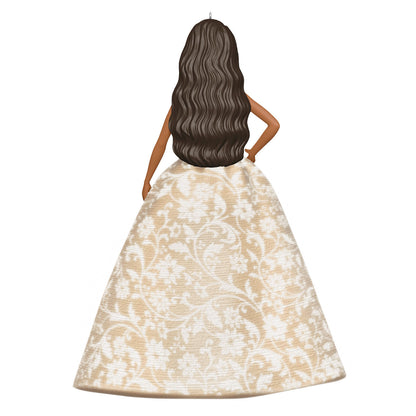 2025 Black Holiday Barbie™ Ornament, 11th in the Series — 2025 Hallmark Keepsake Christmas Ornament