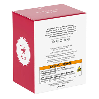 Minions, Bob Trims the Tree Ornament With Sound — 2025 Hallmark Keepsake Christmas Ornament