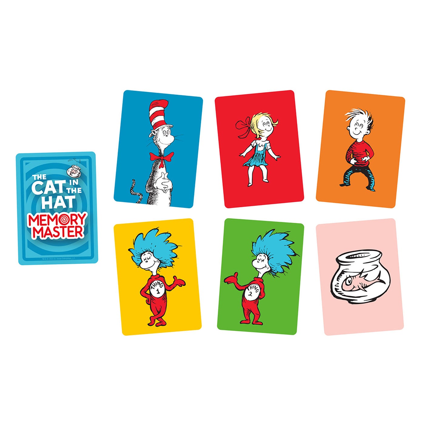 Dr Seuss - The Cat in the Hat Memory Master Card Game