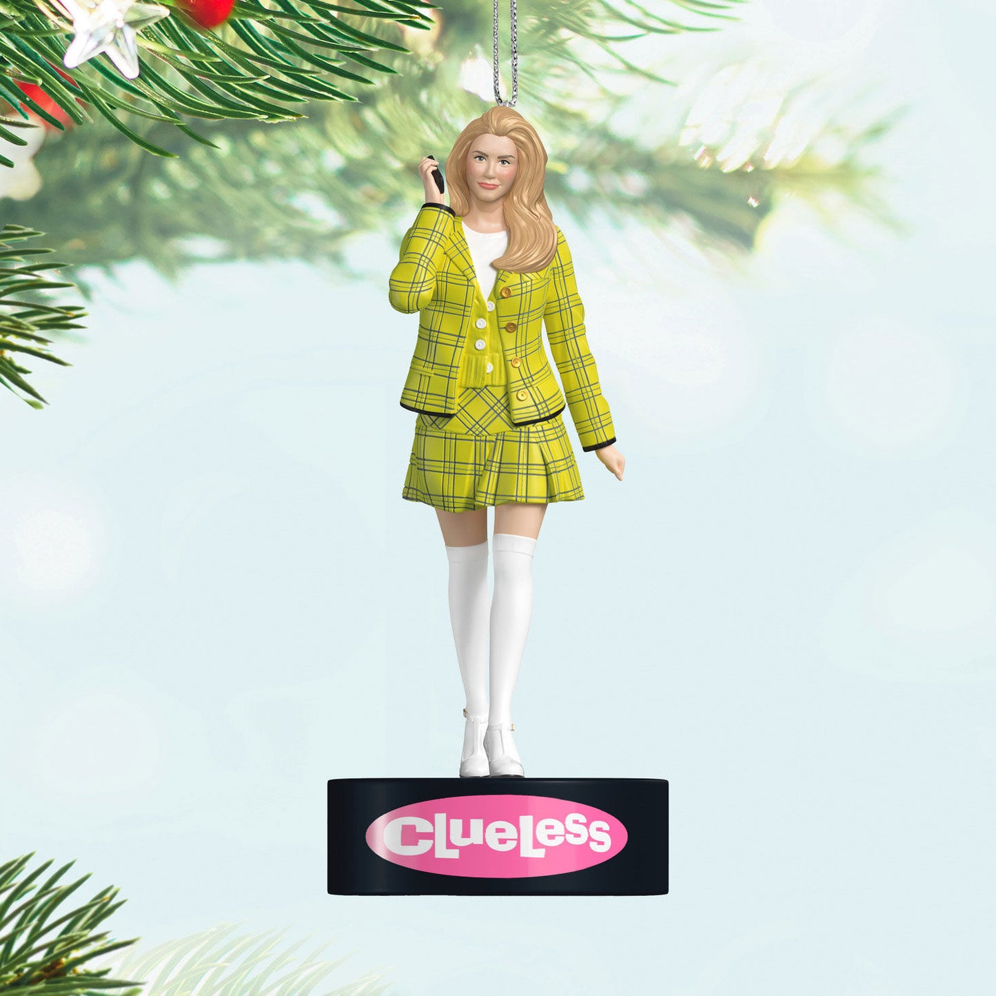 Clueless, Cher Horowitz with Sound — 2025 Hallmark Keepsake Christmas Ornament