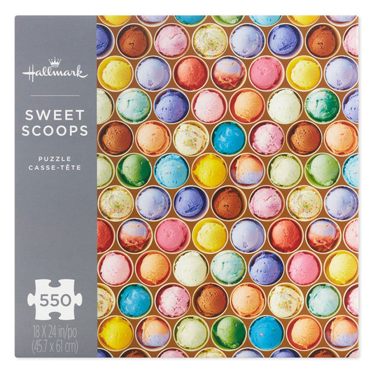 Hallmark "Sweet Scoops" 550-piece puzzle
