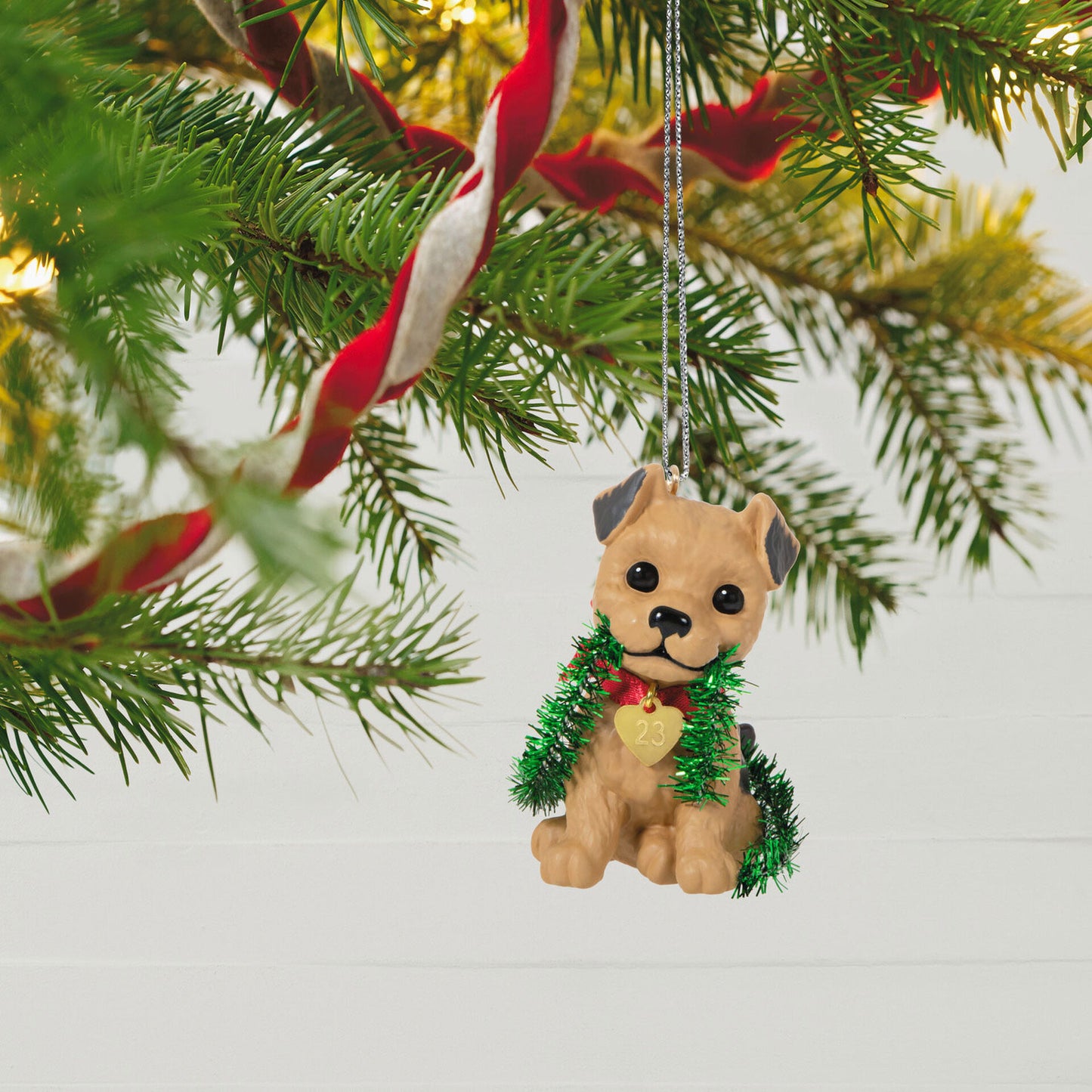 Puppy Love Terrier — Hallmark Keepsake Christmas Ornament